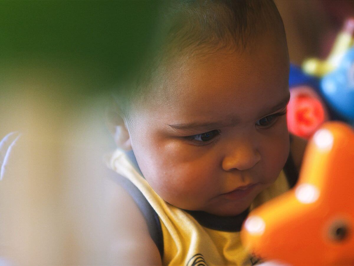 A newborn in the care of Room At The Inn